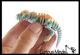 NEW - 3D Printed Dino Fossil Skeleton Wiggle Articulated Jointed Moving Fidget Toy - Unique Sensory