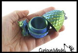 NEW - 3D Printed Baby Dragon in Egg on Clip Fidget Toy - Unique Sensory Toy Mini
