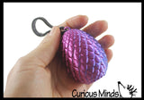 NEW - 3D Printed Baby Dragon in Egg on Clip Fidget Toy - Unique Sensory Toy Mini