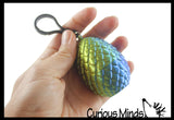 NEW - 3D Printed Baby Dragon in Egg on Clip Fidget Toy - Unique Sensory Toy Mini