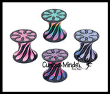 NEW - 3D Printed Impossible Cone Spiral Rotating Interconnected Fidget Toy
