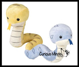 NEW - Plush Baby Snake - Adorable Stuffed Animal Toys - Plushie Soothie Reptile Cute