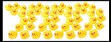 Yellow Regular 2" Rubber Ducks - Rubber Duckies - Cute Novelty Prize Reward Giveaway