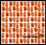 144 Piece Pumpkin Slime/Putty/Bubbles Small Toy Set - Pumpkin Guts Putty, Jack O Lantern Pumpkin Spring Coil - Trick or Treat (12 Dozen)
