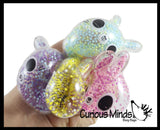 Bunny Fidget Balls - Air and Styrofoam Bead Filled Squeeze Stress Balls  -  Sensory, Stress, Fidget Toy Super Soft