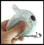 Bunny Fidget Balls - Air and Styrofoam Bead Filled Squeeze Stress Balls  -  Sensory, Stress, Fidget Toy Super Soft