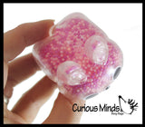 Bunny Fidget Balls - Air and Styrofoam Bead Filled Squeeze Stress Balls  -  Sensory, Stress, Fidget Toy Super Soft