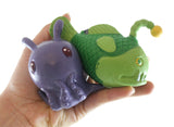 Angler Fish Cute Sea Creatures Stretchy and Squeezy Toy - Crunchy Bead Filled - Fidget Stress Ball - Flashlight Fish