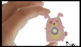 Mini Animal Themed Adorable Fidget Spinners - Cute Party Favor Fidget