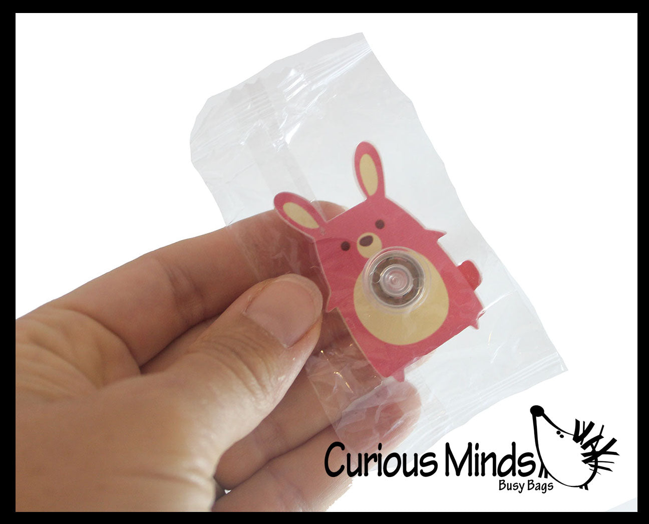 Mini Animal Themed Adorable Fidget Spinners - Cute Party Favor Fidget