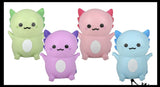 Axolotl - Soft Creamy Doh Filled Squeeze Stress Balls  -  Sensory, Stress, Fidget Toy Super Soft