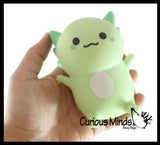 Axolotl - Soft Creamy Doh Filled Squeeze Stress Balls  -  Sensory, Stress, Fidget Toy Super Soft