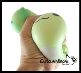 Axolotl - Soft Creamy Doh Filled Squeeze Stress Balls  -  Sensory, Stress, Fidget Toy Super Soft