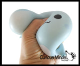 Axolotl - Soft Creamy Doh Filled Squeeze Stress Balls  -  Sensory, Stress, Fidget Toy Super Soft