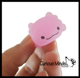 Axolotl Mochi - Cute Animal Gummy Mochi Fidget Squishy Animals - Kawaii -  Cute Individually Wrapped Toys - Sensory, Stress, Fidget Party Favor Toy