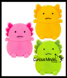 Axolotl Puffer Air- Filled Squeeze Stress Balls - Walking Fish  -  Sensory, Stress, Fidget Toy