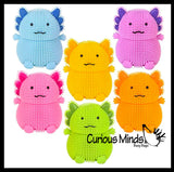 Axolotl Puffer Air- Filled Squeeze Stress Balls - Walking Fish  -  Sensory, Stress, Fidget Toy