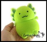 Axolotl Puffer Air- Filled Squeeze Stress Balls - Walking Fish  -  Sensory, Stress, Fidget Toy