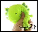 Axolotl Puffer Air- Filled Squeeze Stress Balls - Walking Fish  -  Sensory, Stress, Fidget Toy