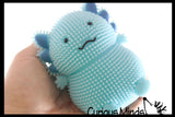 Axolotl Puffer Air- Filled Squeeze Stress Balls - Walking Fish  -  Sensory, Stress, Fidget Toy