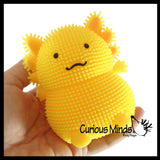 Axolotl Puffer Air- Filled Squeeze Stress Balls - Walking Fish  -  Sensory, Stress, Fidget Toy