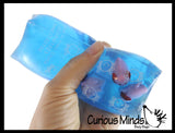 Jumbo Axolotl Animal Water Filled Tube Snake Stress Toy - Squishy Slippery Wiggler Sensory Fidget Ball