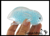Axolotl - Water Gel Bead Filled Squeeze Stress Balls  -  Sensory, Stress, Fidget Toy Super Soft