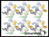 NEW - Plush Baby Snake - Adorable Stuffed Animal Toys - Plushie Soothie Reptile Cute