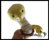 NEW - Plush Baby Snake - Adorable Stuffed Animal Toys - Plushie Soothie Reptile Cute