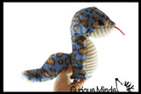 NEW - Plush Baby Snake - Adorable Stuffed Animal Toys - Plushie Soothie Reptile Cute