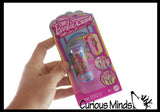 Tiny Mini Plastic Barbieland Color Reveal Doll Details Appear in Warm Water Mini Houses