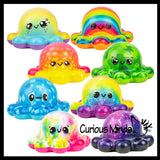 Large Octopus Slow Rise Squishy Toys - Memory Foam Party Favors, Prizes, OT