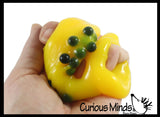 Slime with Bubble Tea Balls - Cute Containers with Squishy Beads