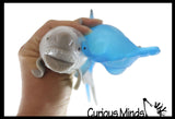 Jumbo Shark Water Bead Filled Squeeze Stress Ball  -  Sensory, Stress, Fidget Toy