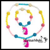 Charm Bracelet and Necklace Set - Matching Charm Bracelet - Jewelry - Fun Fidget