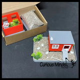 LAST CHANCE LIMITED STOCK - Chicken Coop Zen Garden - Fun Meditation Sensory Soothing Desk Toy Cute Mindfulness