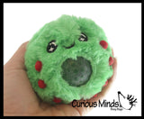 LAST CHANCE - LIMITED STOCK - Plush Christmas Themed Water Bead Filled Squeeze Stress Balls - Sensory, Stress, Fidget Toy Bubble Blow