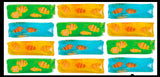 Clownfish Sealife Animal Water Filled Tube Snake Stress Toy - Squishy Wiggler Sensory Fidget Ball