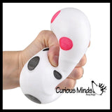 Dice Squishy Squeeze Stress Ball Soft Doh Filling - Like Shaving Cream - Sensory, Fidget Toy