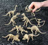Dinosaur Dig - Dino Skeleton, Fossil Figurines