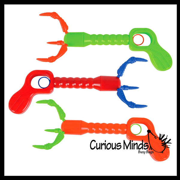 NEW Dino Grabber Claw Toy Pinch Tong Tweezer Claw Reacher