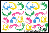 Dinosaur Fossil Animal Puffer Stretchy Noodle Toys - Dino Skeleton Bones - Fun Long Stretch Toys - Soft & Flexible - Fidget Sensory Toy - Stretchy Noodle String