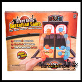 Mini Tabletop Double Shot Basketball Game - Toy Shooting Hoops