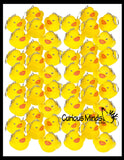 Rubber Ducky - Keychain Duck Toy - Decoration Duckie Clip On