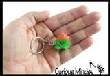 NEW - Dumpster Fire Figurines, Keychains, Stickers - Funny Emotional Support You Got This Office Toy