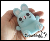 NEW - Easter Themed Creamy Doh Filled Squeeze Stress Balls - Chick, Egg, Bunny - Sensory, Stress, Fidget Toy