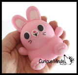 NEW - Easter Themed Creamy Doh Filled Squeeze Stress Balls - Chick, Egg, Bunny - Sensory, Stress, Fidget Toy