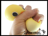 NEW - Easter Themed Creamy Doh Filled Squeeze Stress Balls - Chick, Egg, Bunny - Sensory, Stress, Fidget Toy
