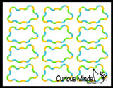 Twisty Turn Endless Fidget Snake - Infinity - Snaps Apart