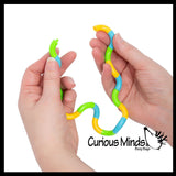 Twisty Turn Endless Fidget Snake - Infinity - Snaps Apart